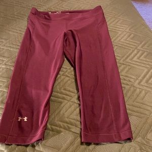 Underarmour capri work out leggings